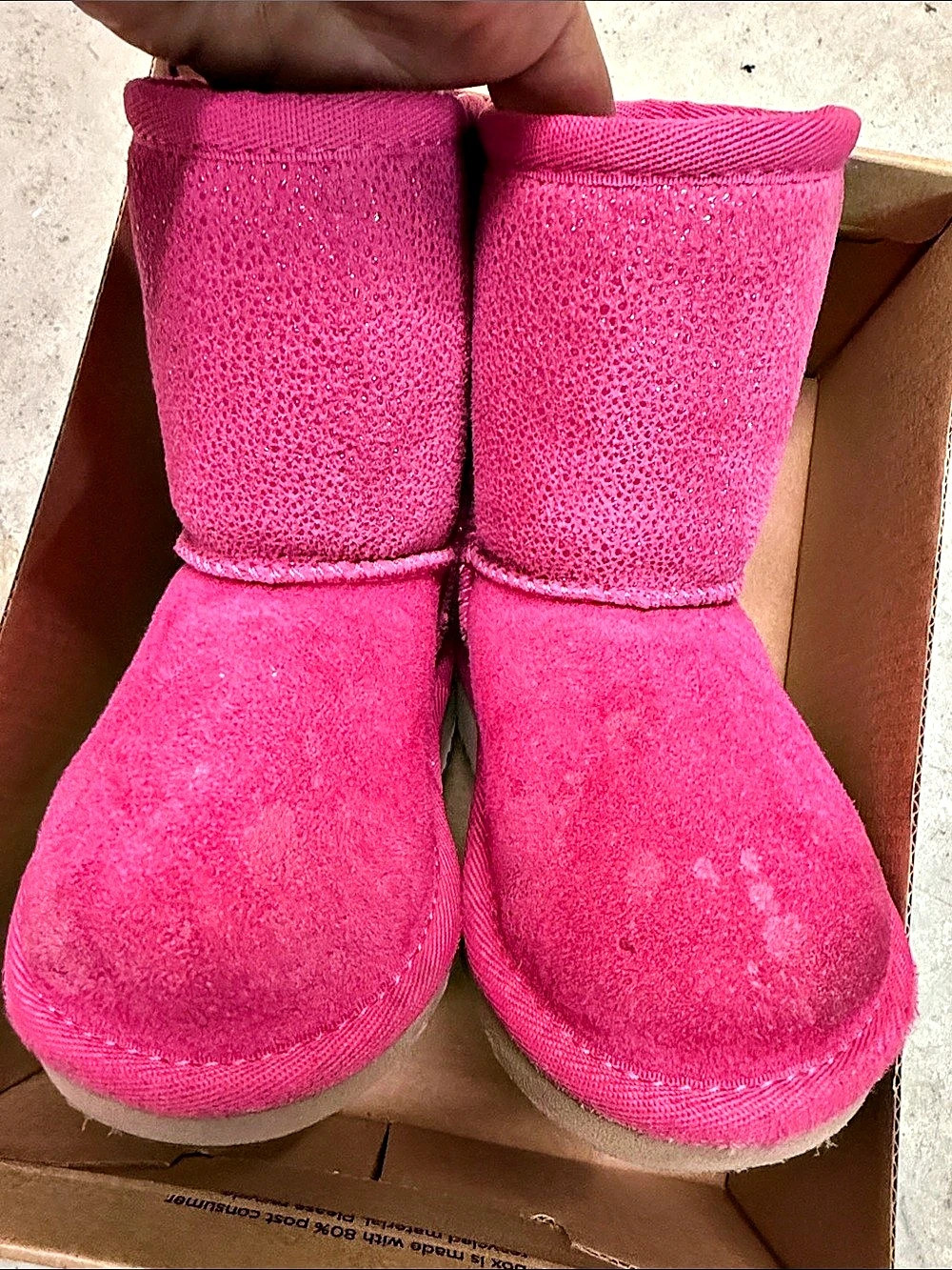 UGG Classic Short II Boots in Pink US 6